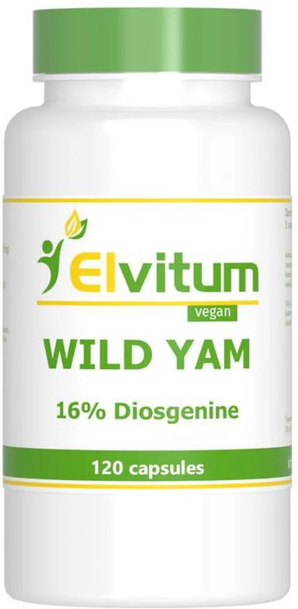 Elvitum Wild Yam Vegicaps 120CP