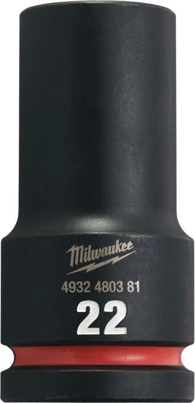 Milwaukee ShockWave™ Krachtdop 3/4" lang | 22 mm - 4932480381