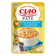 Ciao Kattenvoer Nat Entrée Paté Chicken & Cheese 40 gr