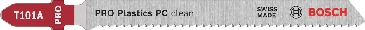 Bosch Professional T101A PRO Plastics PC clean Decoupeerzaagblad VE=5 - 2608631010