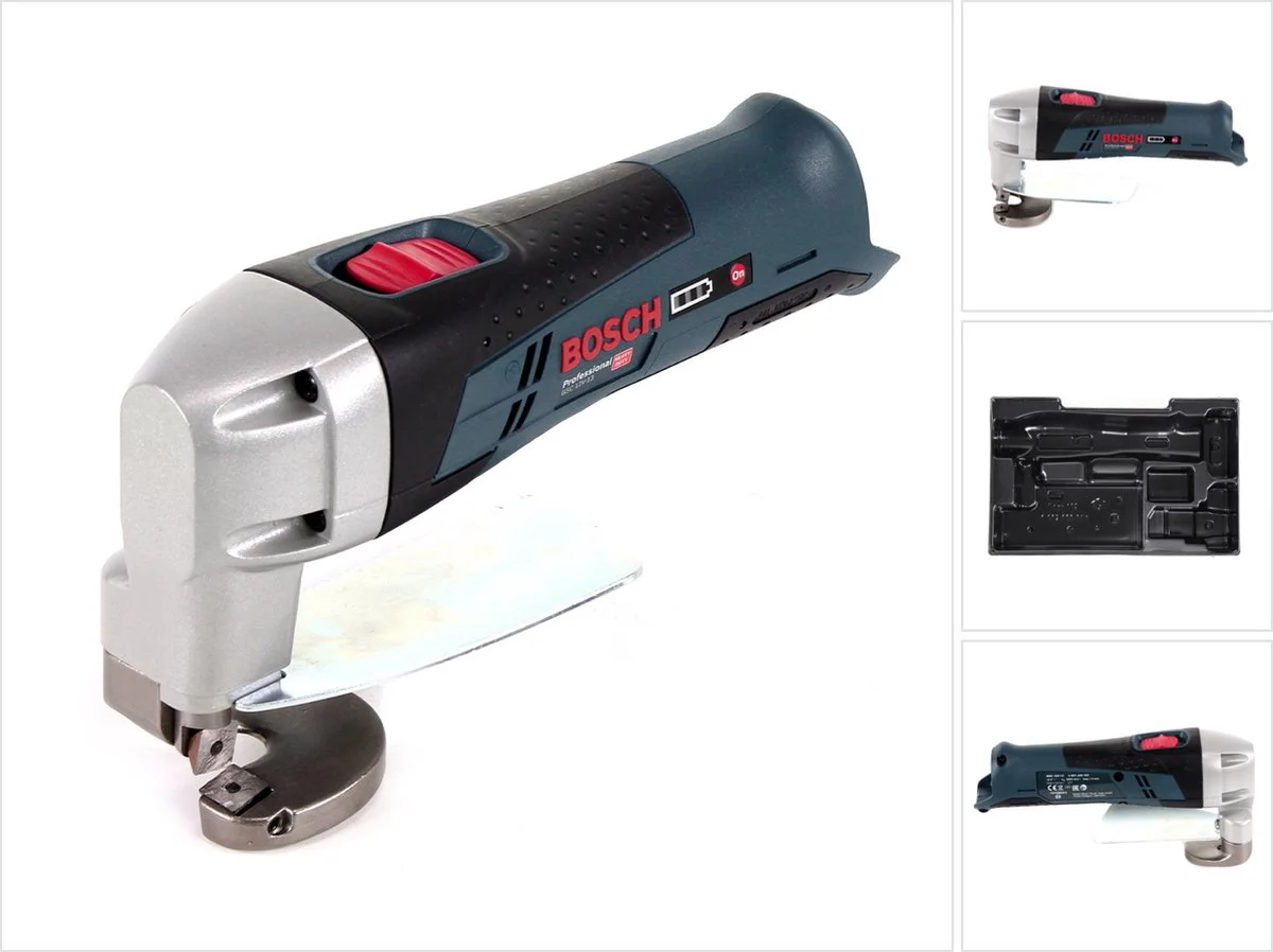 Bosch Professional GSC 12V-13 Accu plaatschaar 12V Basic Body - 0601926105