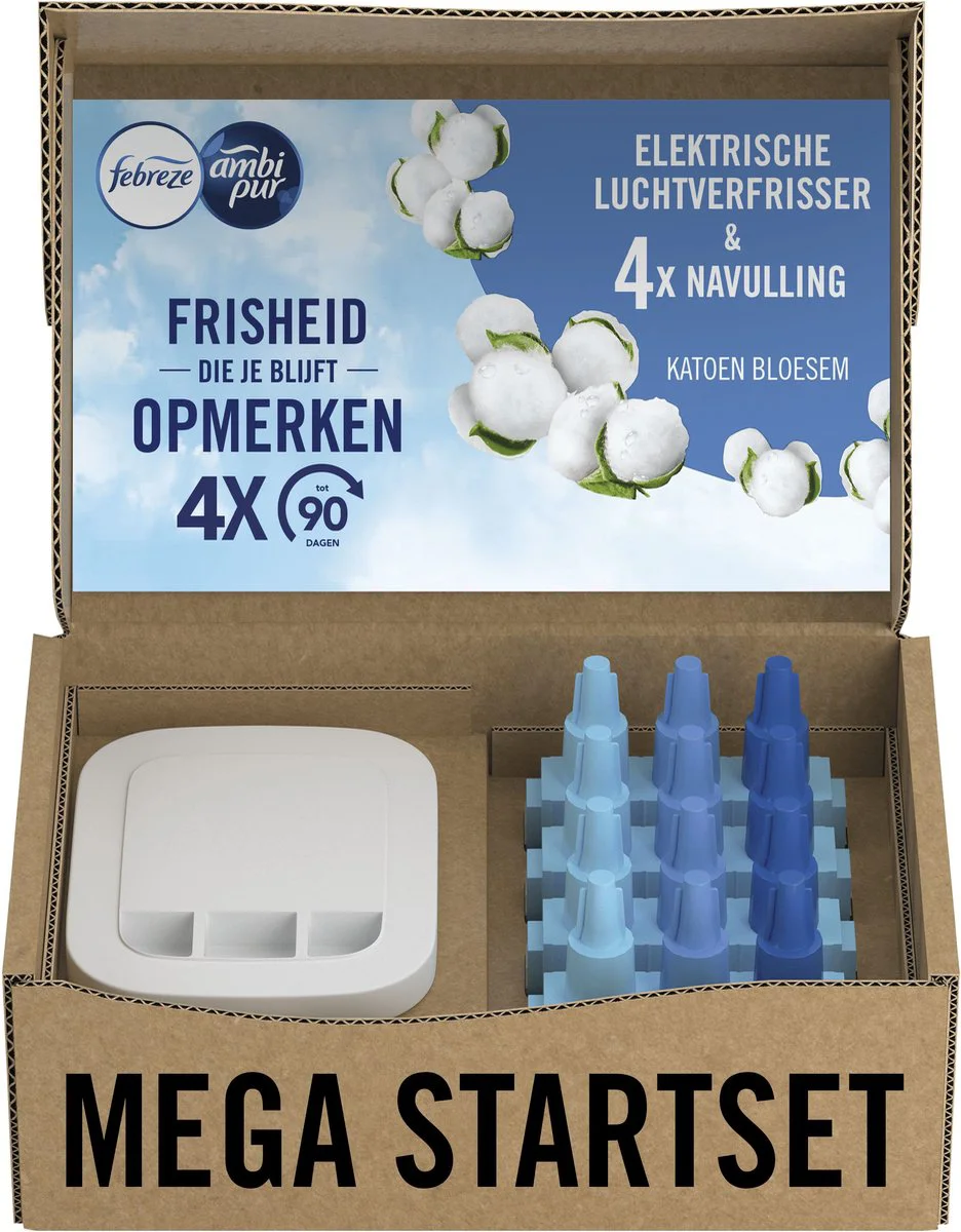 Ambi Pur Elektrische Luchtverfrisser Katoen Bloesem 1 set