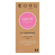 Ginger Organic Tampons Mini Met Applicator 16ST