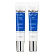 2x Biodermal Sensitive Balance Oogcrème 15 ml