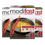 3x Modifast Weight Control Soep Curry Noodle 220 gr