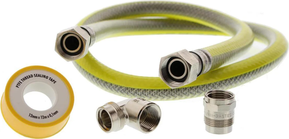 Scanpart Gasslang RVS Flex 125 cm