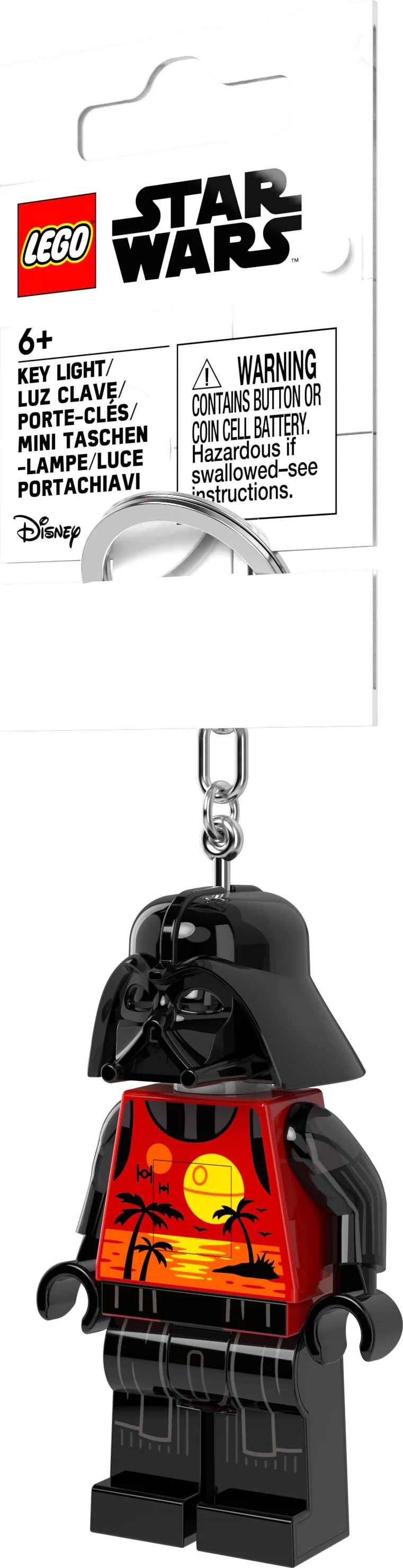 LEGO Darth Vader op vakantie sleutellampje