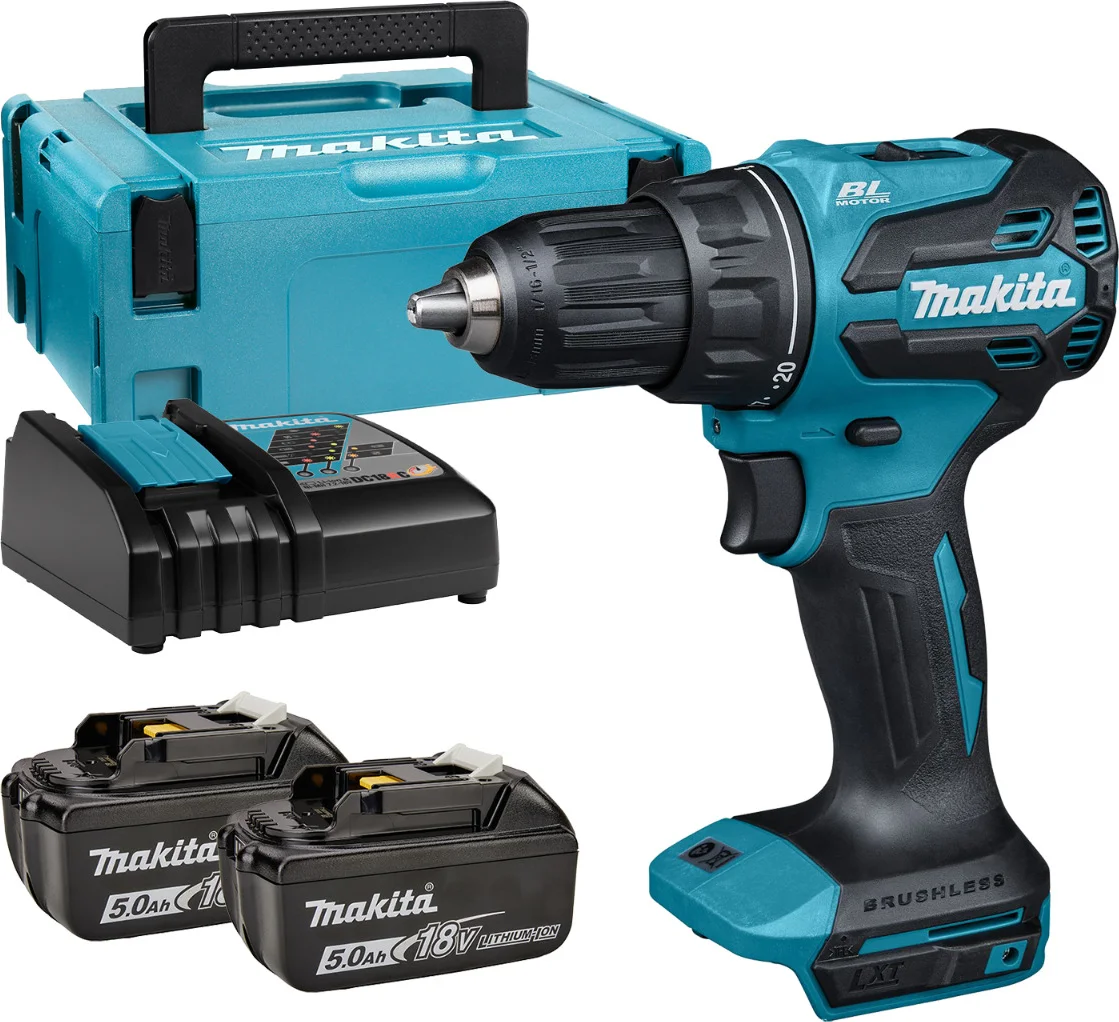 Makita DDF490RTJ Accu schroefboormachine 18V 5.0Ah in Mbox