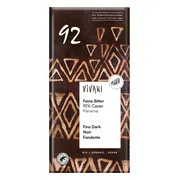 Vivani Chocoladereep Puur 92% Cacao 80GR