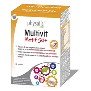 Physalis Multivit Actif 50+ Tabletten 30TB