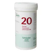 Pfluger Celzout 20 Kalium Aluminium Sulfuricum D6 Tabletten 400TB