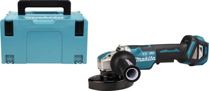 Makita DGA519ZJ Accu Haakse Slijper 125mm X-LOCK 18V Basic Body in Mbox