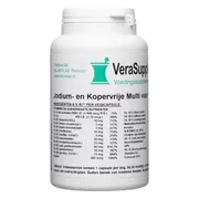 VeraSupplements Jodium- en Kopervrije Multi voor Volwassenen Capsules 100VCP