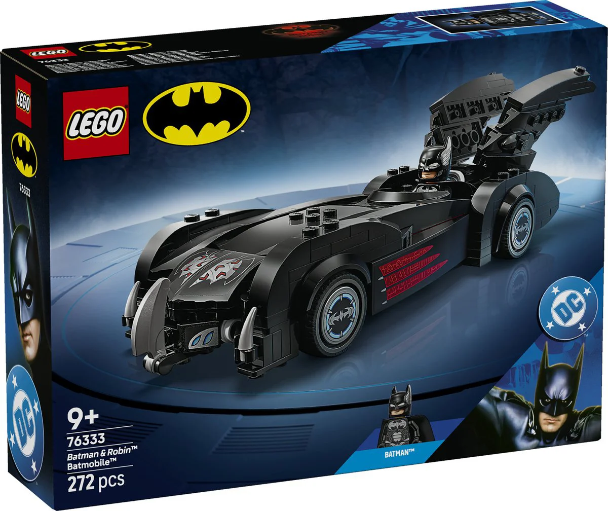 LEGO DC Batman & Robin Batmobile 76333