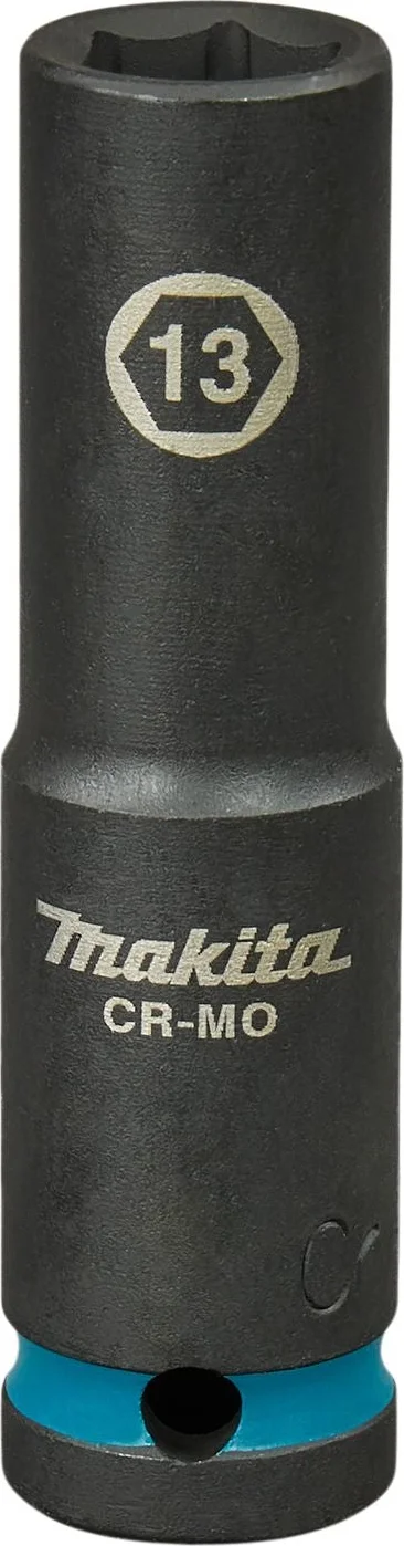 Makita E-16449 Impact Black Krachtdop 1/2" lang | 13 mm