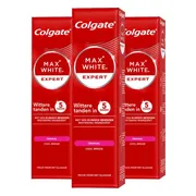 3x Colgate Tandpasta Max White Expert Original 75 ml
