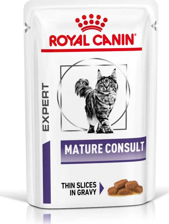 48x Royal Canin Kattenvoer Nat Mature Consult 85 gr