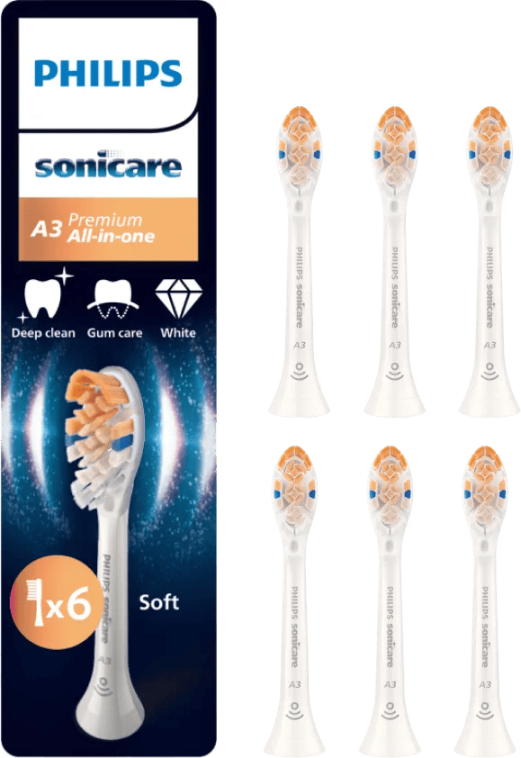 Philips Sonicare Premium All-in-One Wit (6 stuks)