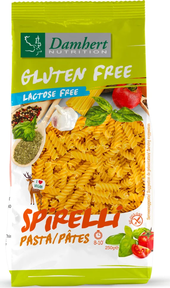 Damhert Gluten Free Spirelli 250GR