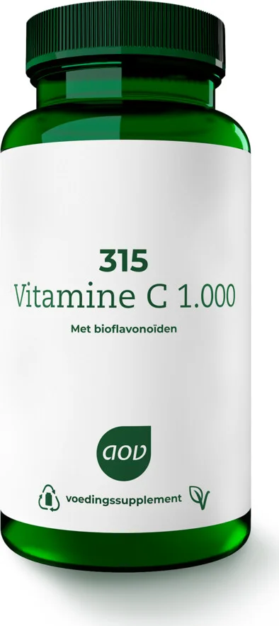 2x AOV Vitamine C 1000 mg 315 60 tabletten