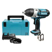 Makita DTW450RTJ Accu slagmoersleutel 440Nm 1/2" borgpin 18V 5.0Ah in Mbox