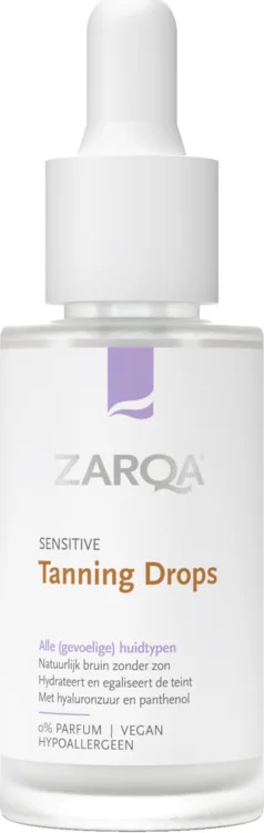 6x Zarqa Sensitive Tanning Drops 30 ml