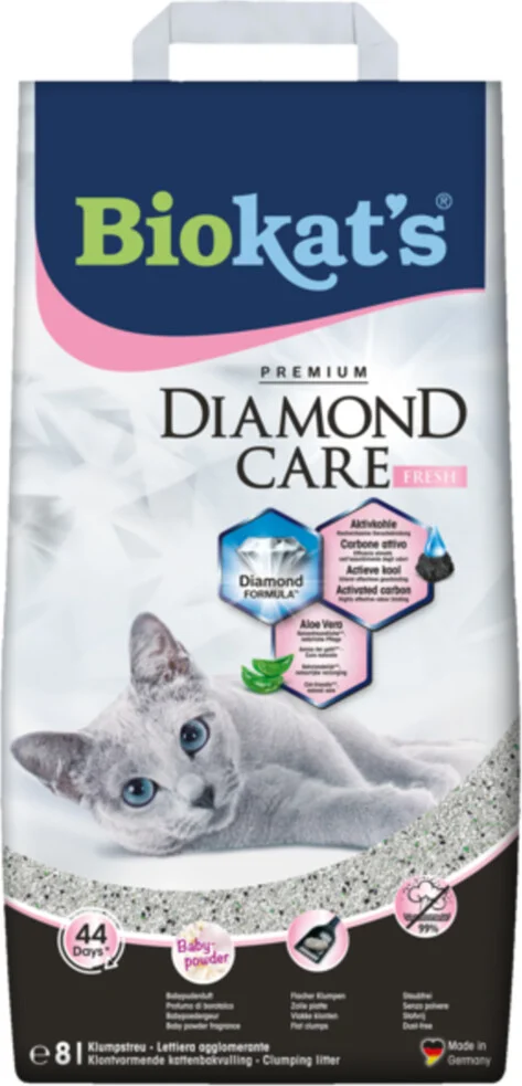 Biokat's Kattenbakvulling Diamond Care Fresh 8 liter