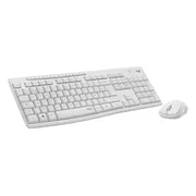 Logitech MK295 Silent Draadloze Toetsenbord en Muis Wit QWERTY