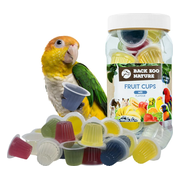 Back Zoo Nature Vogelsnack Fruitkuipje Mix Papegaai 24 stuks