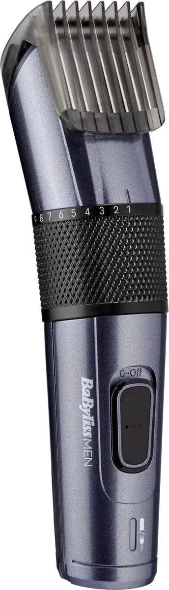 BaByliss Titanium Tondeuse - Titanium messen - Uitschuifbare opzetkam 1-25mm - E976E