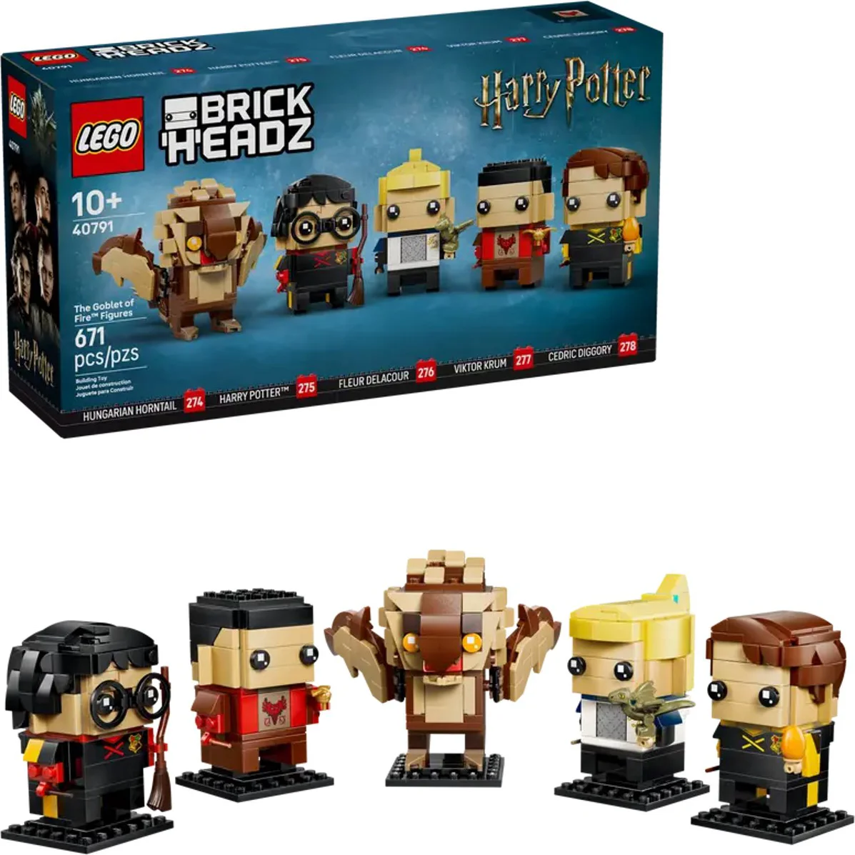 LEGO BrickHeadz De Vuurbeker figuren 40791