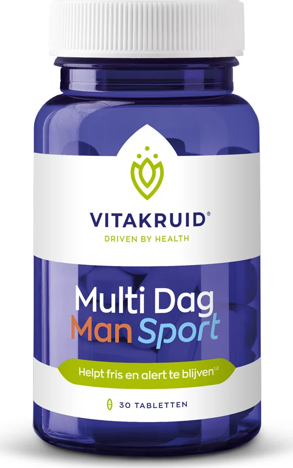 Vitakruid Multi Dag Man Sport 30 tabletten
