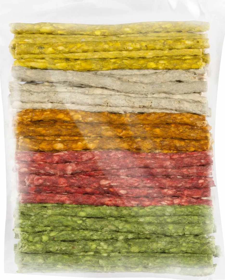 Holland Diervoeders Munchy Stick Gekleurd 100 stuks
