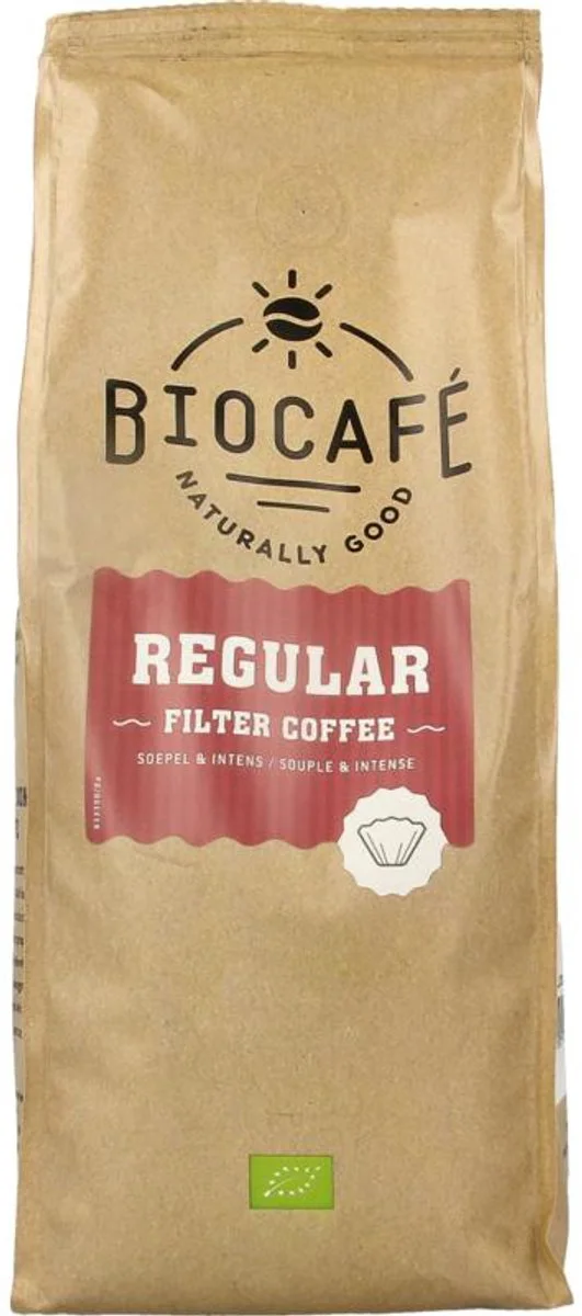 Biocafé Filterkoffie Regular 500GR