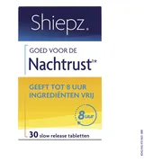 Shiepz Slow Release Nachtrust 8 Uur Tabletten 30TB