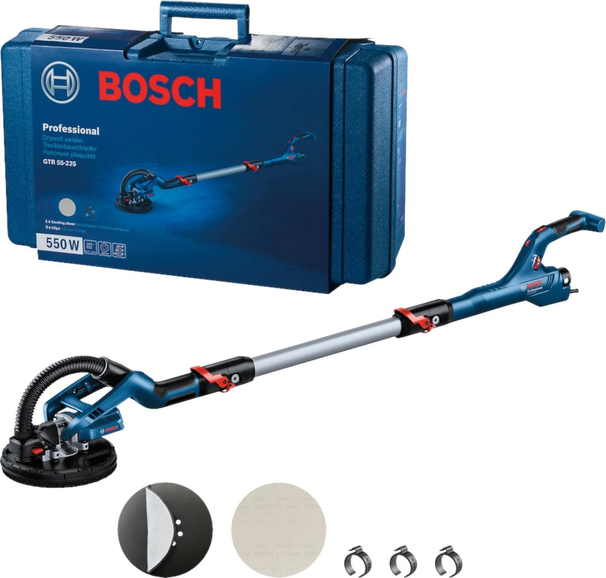 Bosch Professional GTR 55-225 Langnek Schuurmachine - 06017D4000