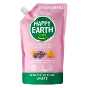 Happy Earth Pure Hand Soap Refill Lavender Ylang 600ML