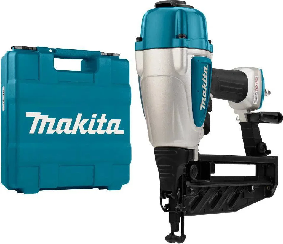 Makita AF601 8 bar Brad tacker (16 Ga) in koffer