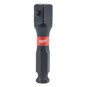 Milwaukee SHOCKWAVE™ Adapter 7/16" zeskant - 1/2" vierkant - 4932480586