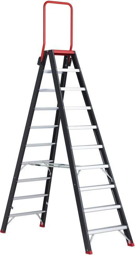 Altrex Taurus Dubbel oploopbare trap | 2 x 10 treden | 235 cm stahoogte - 192610