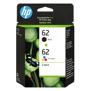 HP 62 Cartridges Combo Pack