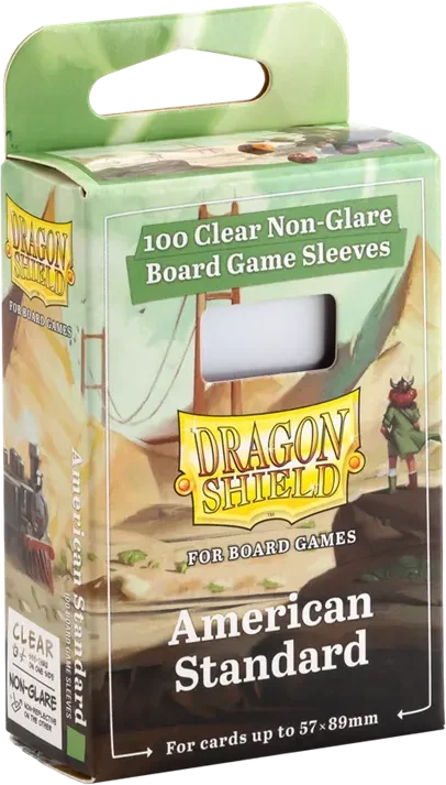 Board Game Sleeves American Standard (57x89mm) (100)