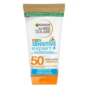 6x Garnier Ambre Solaire Sensitive Expert+ Kids Zonnebrandmelk SPF 50+ Reisformaat 50 ml