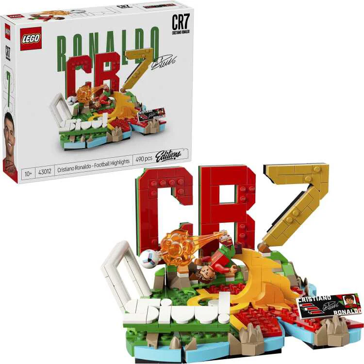 LEGO Editions Cristiano Ronaldo - Voetbalhoogtepunten 43012