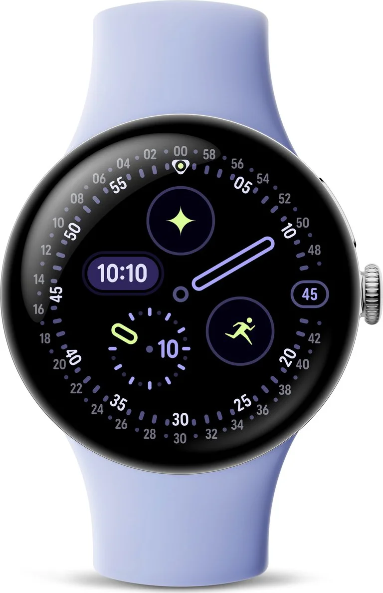 Google Pixel Watch 4 Zilver/Paars 41 mm