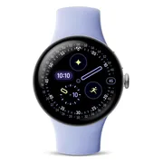 Google Pixel Watch 4 Zilver/Paars 41 mm