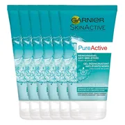 6x Garnier PureActive Dagelijkse Scrub 150 ml