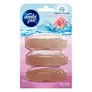 Ambi Pur Toiletblok Navulling Wilde Roos & Grapefruit 3 stuks