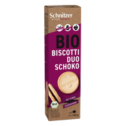 Schnitzer Bio Biscotti Duo Choco Glutenvrij 130GR