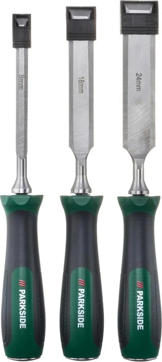PARKSIDE Draadborstels, vijlen, raspen of beitels (Beitels 3 stuks)